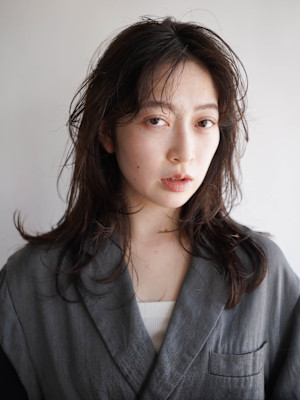 ミディアム/ミディアムレイヤー/透明感カラー/