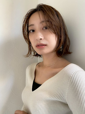 【kiji】結べる長さの大人ボブ。＃久屋大通#丸の内＃伏見