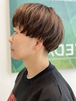 マッシュショート 2ブロック