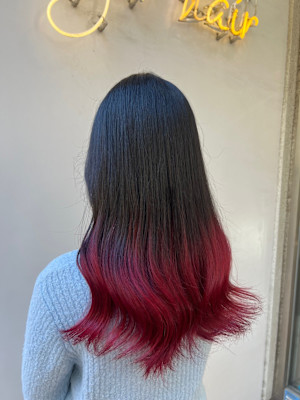 ピンクグラデーション/北千住