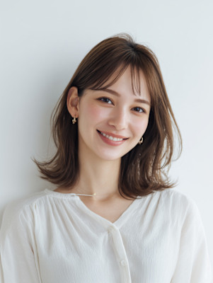 レイヤーカット/イメチェン/外ハネボブ/美髪/髪型