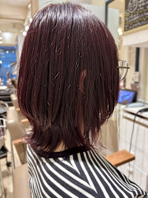 ウルフボブ/顔周りレイヤー