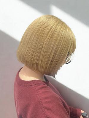 20代　髪質改善 イルミナカラー