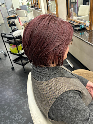 白髪ぼかしカラー