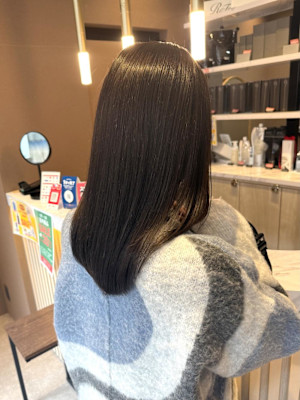 セミロング・髪質改善トリートメント♪20代30代