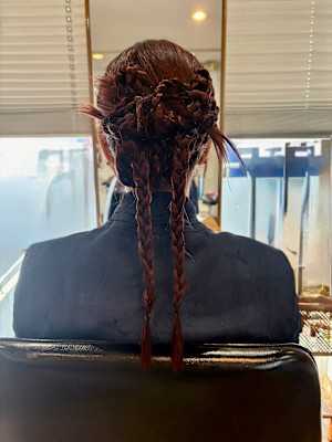 〈江戸桃海〉ヘアアレンジ/ヘアセット/結婚式アレンジ/吉祥寺