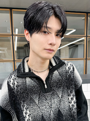 ◎大人爽やかニュアンスパーマビジネスヘア