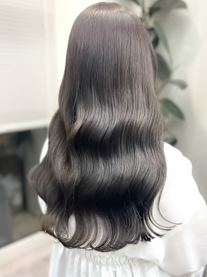 30代40代髪質改善◎レイヤーカット×グレージュ/小顔効果