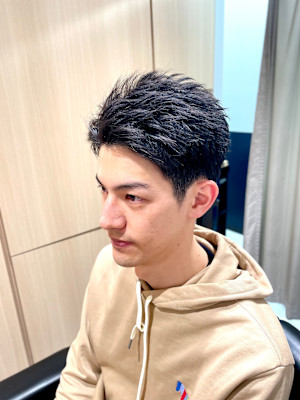 アップバングショート