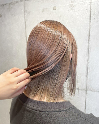 orange beige×milk teabeige