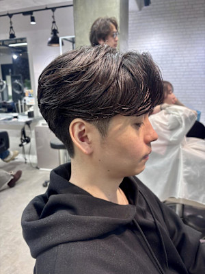 miu&宇都宮良太　メンズニュアンスパーマ