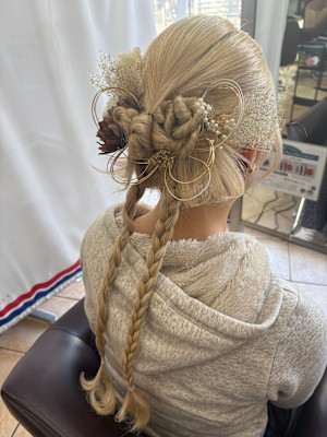 カチモリヘアアレンジ