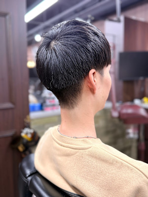 マッシュベース × ツーブロスタイル