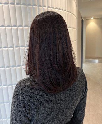 レイヤー×ラベンダーブラウン