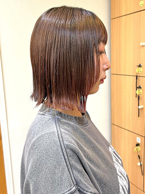 【morio成増/宇佐美】切りっぱなしボブ×流行り