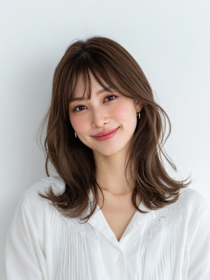 レイヤーカット/イメチェン/外ハネボブ/美髪/髪型