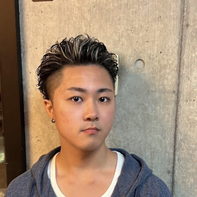 カキアゲバック+メッシュカラー