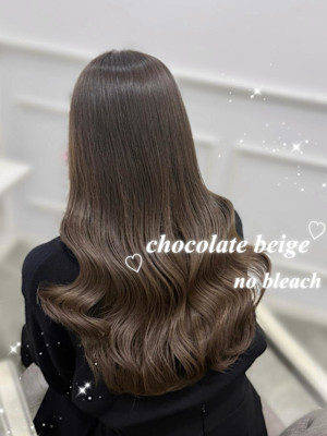 ブリーチなしチョコレート＊rina/小顔/大須 /栄