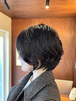 《kitin吉祥寺》ショートボブ パーマ