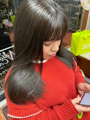 艶×マットベージュカラー