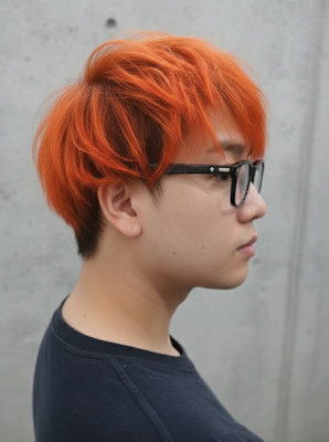 マッシュ×オレンジ