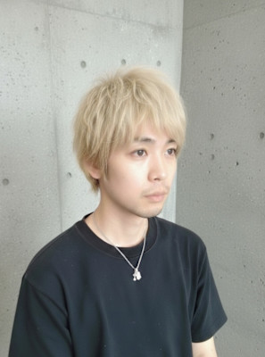 マッシュ×ミルクティーベージュ