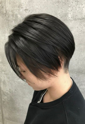 顔周り陰影カラー