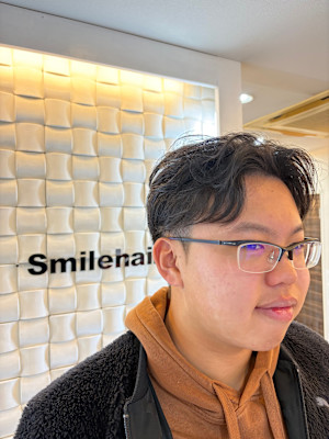 センターパートショート