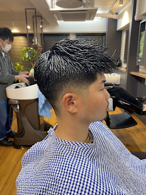 フェードベリーショート×刈り上げショート×30代/40代