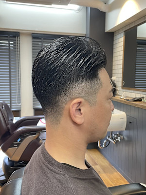 ローフェード×ナチュラルバック×20代/30代