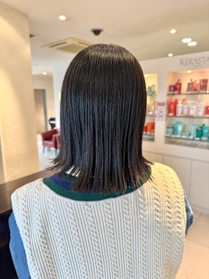 きりっぱなし暗髪color♪