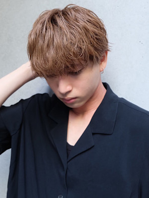 メンズヘア_ソフトマッシュショート