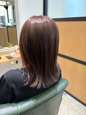 ピンクベージュカラー