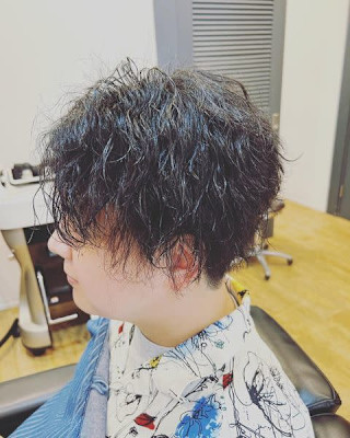 ツイストスパイラル×波打ちパーマ×アースカラー×30代/40