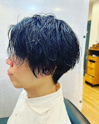 緩めツイストスパイラル×アースカラー×30代/40代