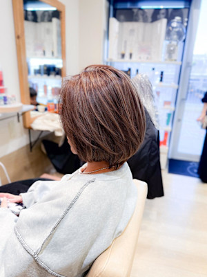 白髪ぼかし細めハイライト30代40代50代【藤沢　藤沢駅】