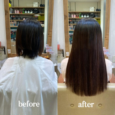 質感なじませリアル見えエクステ