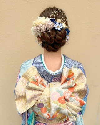 卒業式、成人式のヘアセット