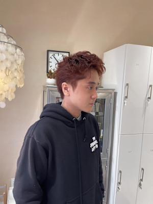 海外ヘアホットオレンジ