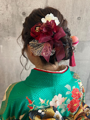 シニヨン/成人式セット