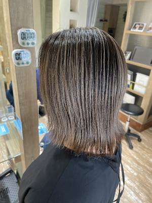 ハイライト/白髪ぼかし/ベージュ/下赤塚