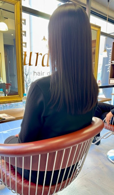 美髪ストレート