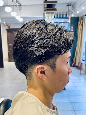 【20代男性】ロンドンナチュラルセンターパート(大宮/床屋)