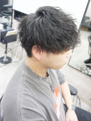 メンズカット/ツイストスパイラルパーマ