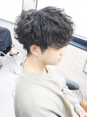 メンズカット/無造作パーマ