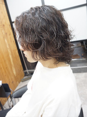メンズカット/ソフトツイストパーマ