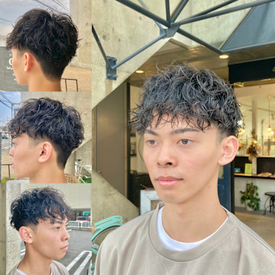 スパイラルパーマスタイル