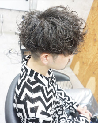 メンズカット/無造作パーマ