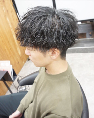 メンズカット/無造作パーマ