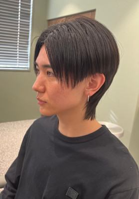 シースルーバングウルフ